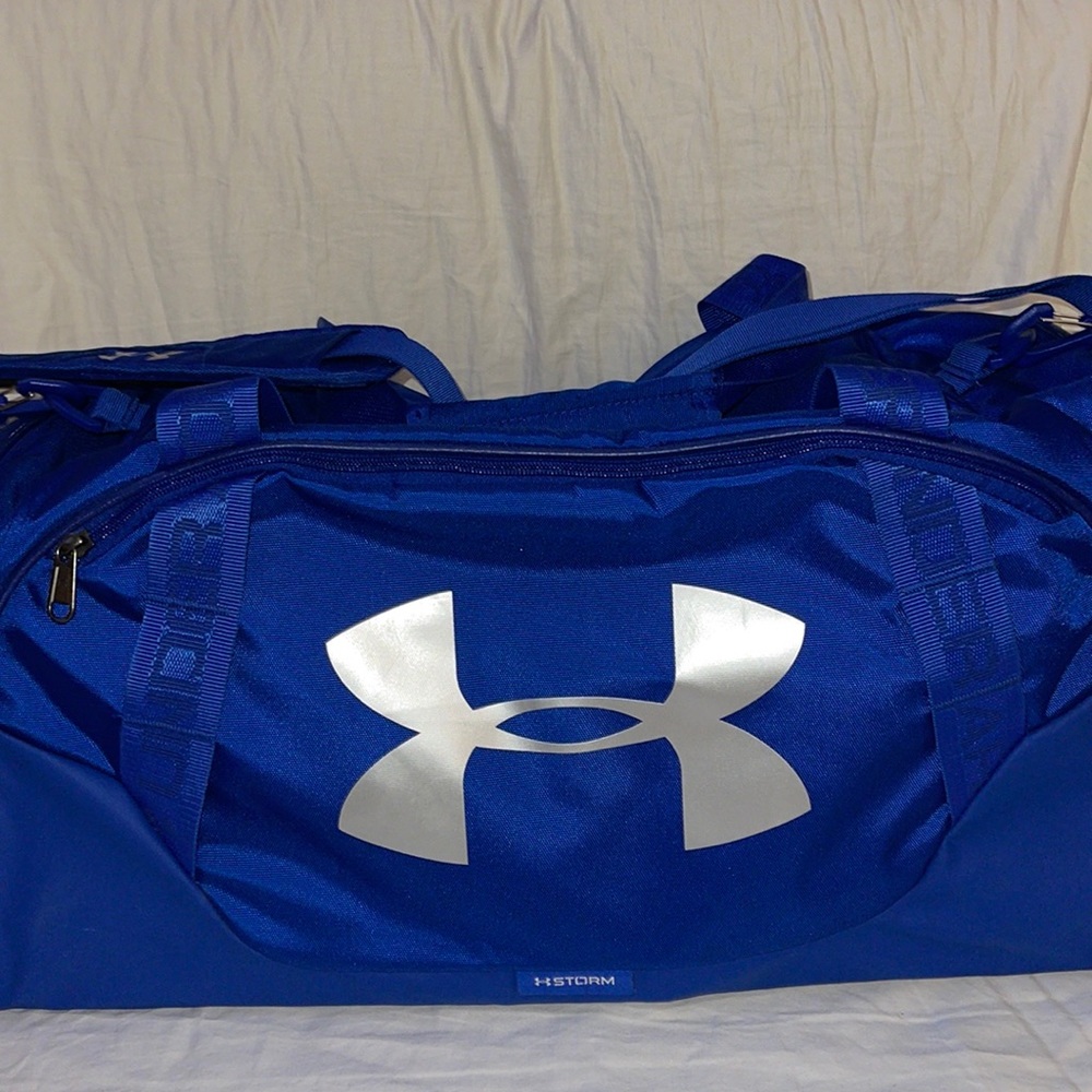 Under Armour Blue Large Duffle Bag
